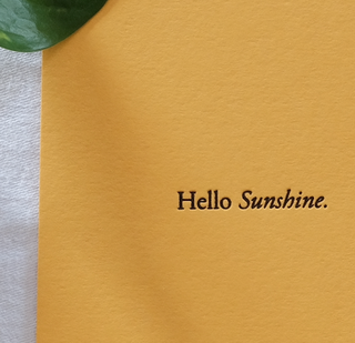 Carte « Hello Sunshine »
