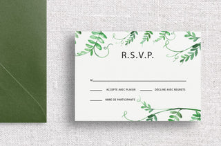 RSVP Feuillage