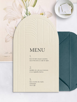 Menu Art Déco