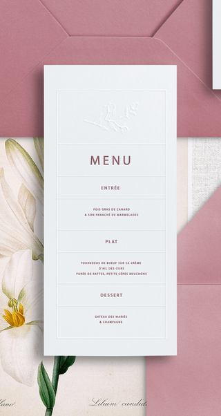 Menu Authentique