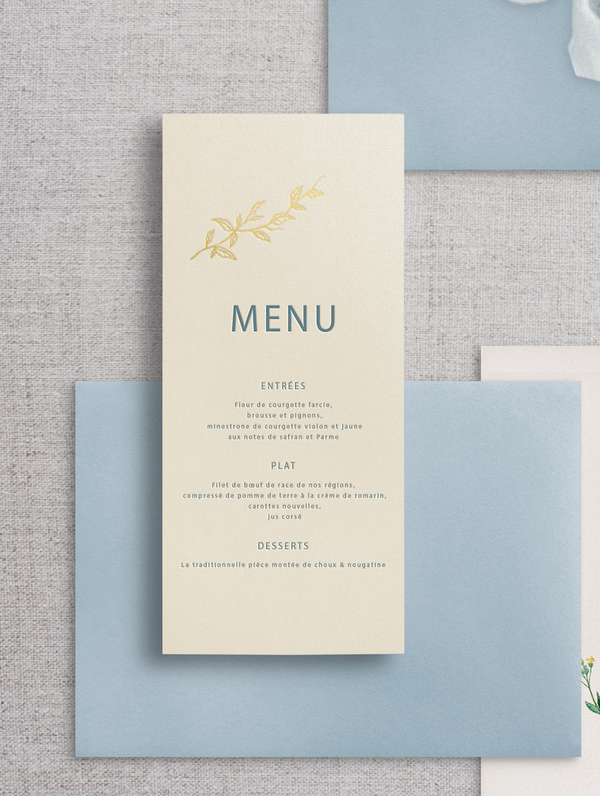 Menu Elegante