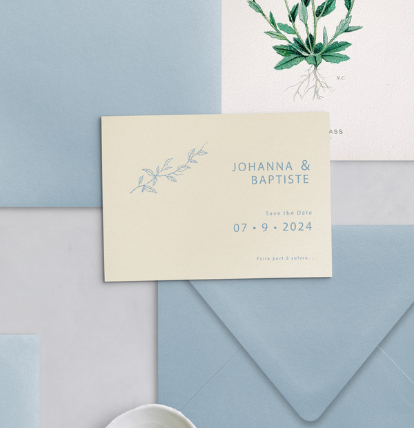 Save the date Elegante