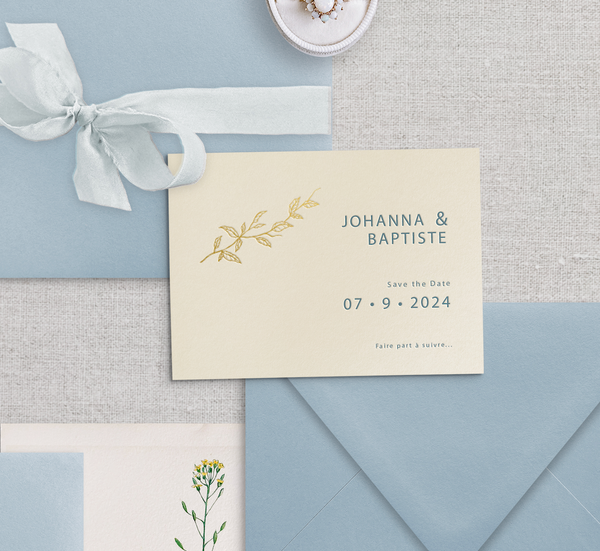 Save the date Elegante
