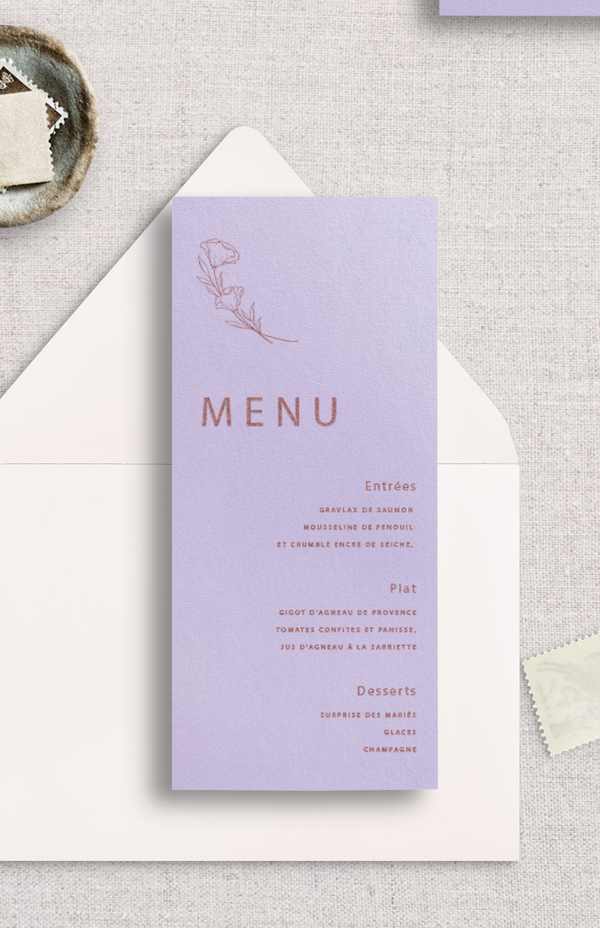 Menu Poésie
