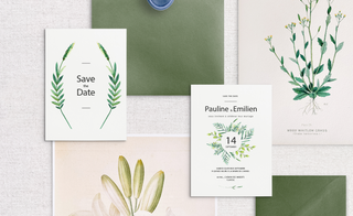 Save the date Feuillage