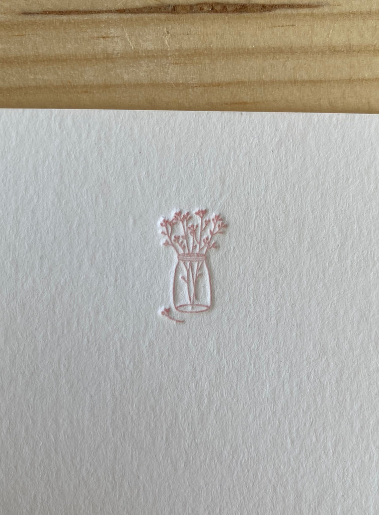 Cartes de correspondance illustrées "little jar"