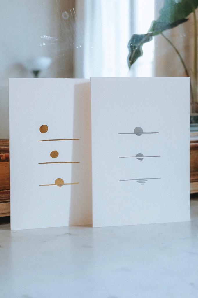 Carte « Sunset / Sunrise »