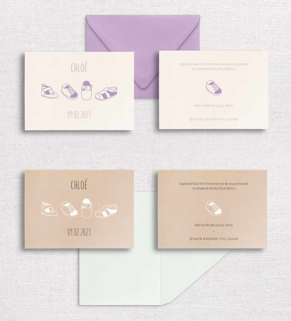 Faire-part Petits Petons