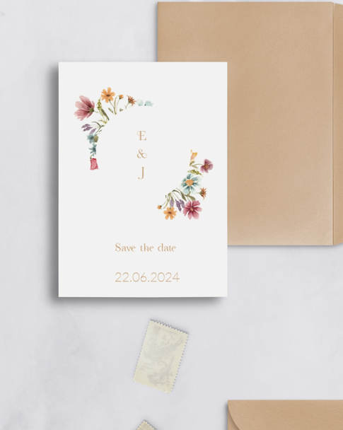 Save the date Fleurs des Prés