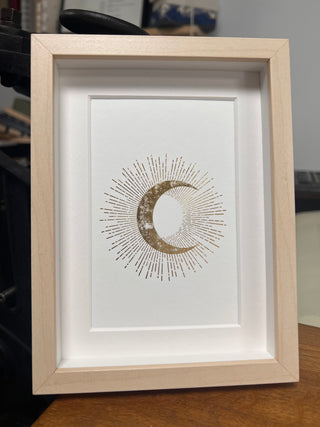 Cadre "lune et soleil"