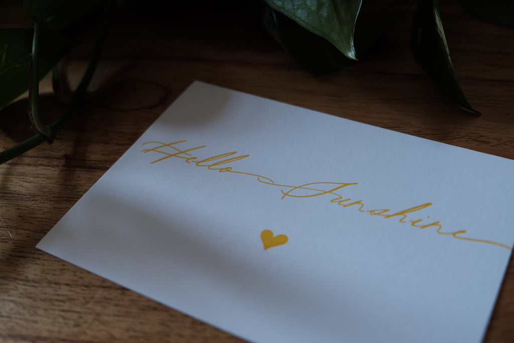 Carte « Hello Sunshine »
