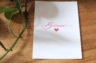 Carte « bisous »